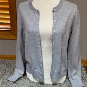 J Crew Jackie cardigan Gray women’s xl